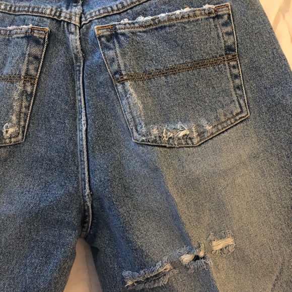 High Waisted Jeans Express Denim Blues - Picture 2 of 7